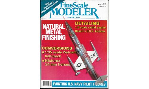 Revista Fine Scale Modeler 1991-01 Natural Metal Finishing